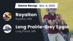 Recap: Royalton  vs. Long Prairie-Grey Eagle  2020