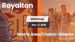 Matchup: Royalton vs. Morris Area/Chokio-Alberta 2020