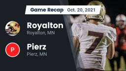 Recap: Royalton  vs. Pierz  2021