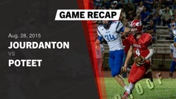 Recap: Jourdanton  vs. Poteet  2015