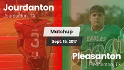 Matchup: Jourdanton vs. Pleasanton  2017