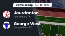 Recap: Jourdanton  vs. George West  2017
