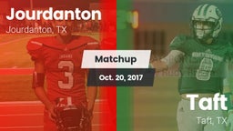 Matchup: Jourdanton vs. Taft  2017