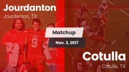 Matchup: Jourdanton vs. Cotulla  2017
