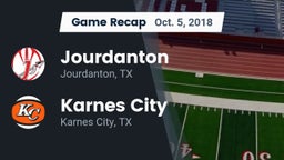 Recap: Jourdanton  vs. Karnes City  2018