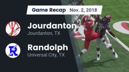 Recap: Jourdanton  vs. Randolph  2018