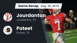 Recap: Jourdanton  vs. Poteet  2019
