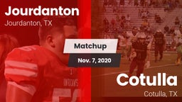 Matchup: Jourdanton vs. Cotulla  2020