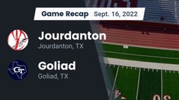 Recap: Jourdanton  vs. Goliad  2022