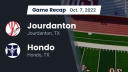 Recap: Jourdanton  vs. Hondo  2022