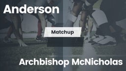 Matchup: Anderson  vs. Archbishop 2016
