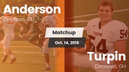 Matchup: Anderson  vs. Turpin  2016