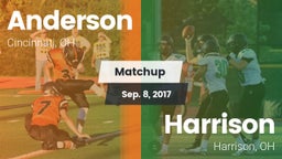 Matchup: Anderson  vs. Harrison  2017