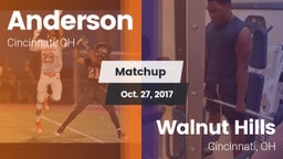 Matchup: Anderson  vs. Walnut Hills  2017