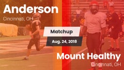 Matchup: Anderson  vs. Mount Healthy  2018