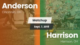 Matchup: Anderson  vs. Harrison  2018