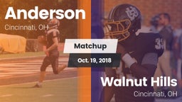 Matchup: Anderson  vs. Walnut Hills  2018