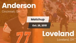 Matchup: Anderson  vs. Loveland  2018