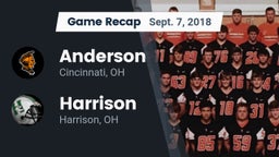 Recap: Anderson  vs. Harrison  2018