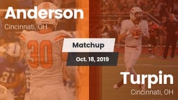 Matchup: Anderson  vs. Turpin  2019