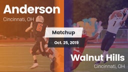 Matchup: Anderson  vs. Walnut Hills  2019