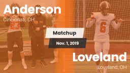 Matchup: Anderson  vs. Loveland  2019