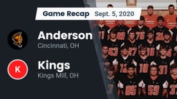 Recap: Anderson  vs. Kings  2020