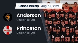 Recap: Anderson  vs. Princeton  2021