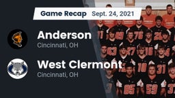 Recap: Anderson  vs. West Clermont  2021