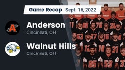Recap: Anderson  vs. Walnut Hills  2022
