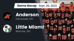 Recap: Anderson  vs. Little Miami  2022