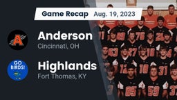Recap: Anderson  vs. Highlands  2023
