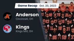 Recap: Anderson  vs. Kings  2023