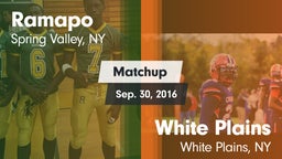 Matchup: Ramapo vs. White Plains  2016