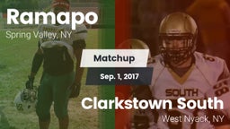 Matchup: Ramapo vs. Clarkstown South  2017