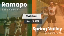 Matchup: Ramapo vs. Spring Valley  2017