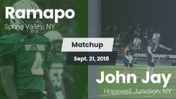 Matchup: Ramapo vs. John Jay  2018