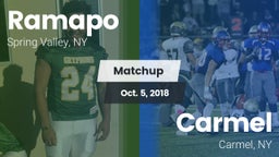 Matchup: Ramapo vs. Carmel  2018