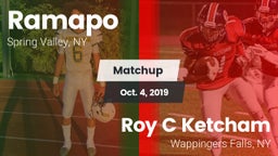 Matchup: Ramapo vs. Roy C Ketcham 2019