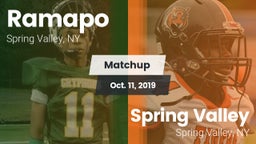 Matchup: Ramapo vs. Spring Valley  2019