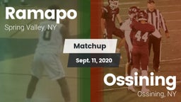 Matchup: Ramapo vs. Ossining  2020