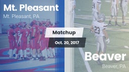 Matchup: Mt. Pleasant vs. Beaver  2017