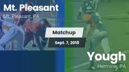 Matchup: Mt. Pleasant vs. Yough  2018