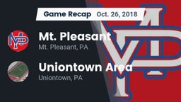 Recap: Mt. Pleasant  vs. Uniontown Area  2018