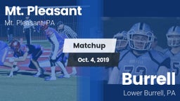 Matchup: Mt. Pleasant vs. Burrell  2019