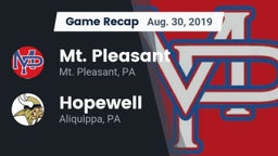 Recap: Mt. Pleasant  vs. Hopewell  2019