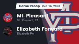 Recap: Mt. Pleasant  vs. Elizabeth Forward  2020