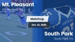 Matchup: Mt. Pleasant vs. South Park  2020