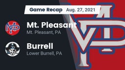 Recap: Mt. Pleasant  vs. Burrell  2021