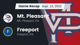 Recap: Mt. Pleasant  vs. Freeport  2022